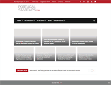 Tablet Screenshot of portugalstartups.com